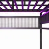 Łóżko piętrowe 90x200 cm z biurkiem, miejscem do Podgląd zdjęcia produktu 13