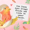 Mr. & Mrs. Panda Grußkarte Spruch Lhasa Apso Freude - Weiß Produktbild-Vorschau 5