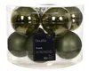 Decoris® Christbaumkugeln Rosemary grün Ø 6 cm 10er Pack - Produktbild-Vorschau 3