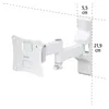 Hama 108737 Support mural entièrement mobile pour écrans Voir les images du produit 8