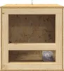 vidaXL Terárium hnedé 40 x 40 x 40 cm OSB Náhľad obrázku produktu 6
