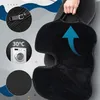 CLP Cuscino di seduta ergonomico con gel, nero Anteprima dell’immagine prodotto 5