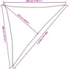vidaXL Tenda da sole grigio chiaro 3x4x5 m 100% poliestere Anteprima dell’immagine prodotto 8