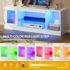 YITAHOME TV-Schrank TV-Regal mit 22 Modi RGB-LED, Lowboard Produktbild-Vorschau 4