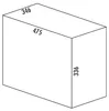 Hailo Tandem 4. poubelle, gris clair.  - Poubelle Voir les images du produit 9