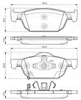 Bosch Bremsbelagsatz, Scheibenbremse  0 986 494 383 Produktbild-Vorschau 13