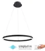 PAUL NEUHAUS LED závěsné světlo 2382-13 antracit, 38,5 W, Náhled obrázku produktu 12