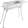 Mangal Grill Edelstahl 0,8mm H76,5хB61xT30cm Edelstahlgrill Produktbild-Vorschau 11