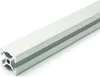 Länge 2000mm - Design-Aluminiumprofil 20x20L 2 Nuten Produktbild-Vorschau 1