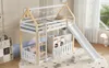 Letto a castello Sweiko, Letto per bambini, Squisita forma Anteprima dell’immagine prodotto 11