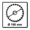 Makita B-64191, 19 cm, 3 cm, 1,45 mm, 8040 RPM, 1 Stück(e) Produktbild-Vorschau 6