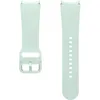 A mint-colored watch band is shown against a white background. Produktbild-Vorschau