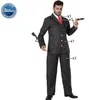 Klassischer Gangster Gentleman Herren Kostüm Produktbild-Vorschau 5