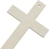 Překližkový kříž, kříž k zavěšení, 15,5x9 cm, symbol víry, Náhled obrázku produktu 2