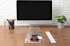 MuchoWow® Mauspad Mousepad Matrjoschka - Blumen - Katze Produktbild-Vorschau 4