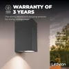 Ledvion Applique murale 3W blanc chaud GU10 IP54 non Voir les images du produit 5
