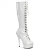 DELIGHT-2023 Damen Boots von Pleaser, Weiß  , EU 40, US 10 Produktbild-Vorschau 1