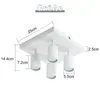 ZMH LED Deckenleuchte Weiß Deckenstrahler: GU10 Deckenlampe Produktbild-Vorschau 2