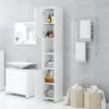 vidaXL Set di mobili da bagno a 3 pezzi in legno bianco Anteprima dell’immagine prodotto 15