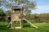 EXIT Panorama 500 Holz Spielhaus, mit Rutsche & Sandkasten, Produktbild-Vorschau 2