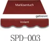 VANA Markisenstoff für 5,5 x 3 m Markisen ohne Volant Produktbild-Vorschau 2