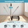 COSTWAY Transporttasche faltbar für Haustiere mit Rollen, Produktbild-Vorschau 7