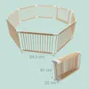 Parc pour bébé Relaxdays, parc flexible avec porte, 8 Voir les images du produit 4