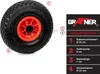 2er Set Grafner® Vollgummi Sackkarrenrad / Bollerwagen Produktbild-Vorschau 5