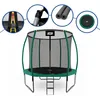 Aga SPORT EXCLUSIVE Trampolino 250 cm Verde scuro + rete di Anteprima dell’immagine prodotto 4