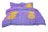A bedding set with a pineapple pattern. Produktbild-Vorschau