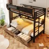 Cama alta de 90 x 200 cm, estructura de metal con Vista previa de la imagen del producto 2