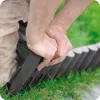 KRUMAD Rasenkante Kunststoff Holzoptik 10 Stück Set 2,8 Produktbild-Vorschau 10