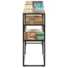 vidaXL Sideboard 150x30x75 cm Altholz Produktbild-Vorschau 2