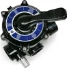 A black multi-port valve for a pool or spa filter system, shown against a white background. Produktbild-Vorschau