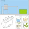 LECHUZA Vase à plantes CARARO Premium Anthracite Métallisé Voir les images du produit 6