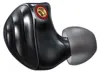 A single black in-ear headphone with a gray ear tip. Náhled obrázku produktu