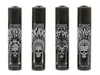 Clipper 4er Set Feuerzeuge Indian Skulls Produktbild-Vorschau 1
