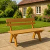 TPFGarden GARTENBANK Drieburg 2-Sitzer 120cm aus Kiefer Produktbild-Vorschau 6