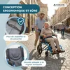 Mobiclinic Fauteuil roulant pliable Fauteuil roulant Voir les images du produit 5