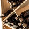 KADAX Weinregal aus Holz, 52 x 25.5 x 52 cm, Natürlich, 1 Produktbild-Vorschau 12