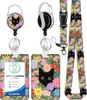 Ausweishülle mit Band, Niedlicher Katzenkartenhalter, Produktbild-Vorschau 1