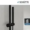 AQUADUCT Überkopf-Brauseset mit Thermostatarmatur, Schwarz Produktbild-Vorschau 7