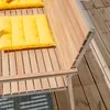 home24 Gartenbank - Teak Massiv / Edelstahl Produktbild-Vorschau 10