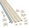 D-Line 20x10 mm, kábelový kanál, balenie 4 kusy, 4 metre, Náhľad obrázku produktu 1