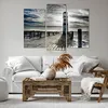 Bild auf Leinwand - Leinwandbild - See Leuchtturm Produktbild-Vorschau 6