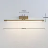 Lindby LED-Bilderleuchte Mailine, 69cm, altmessing, Produktbild-Vorschau 4