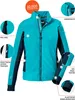 Killtec Softshelljacke Damen im Colourblock Design, Produktbild-Vorschau 3