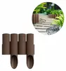 Palizzate di plastica marrone 23cm x 25,5 cm | Aiuole Anteprima dell’immagine prodotto 1