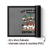 Ich mag halt einfach Enten, ok? Witzige Enten Fußmatte - Produktbild-Vorschau 2