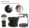 Kit de rasage pour hommes 3 en 1, comprenant une brosse à Voir les images du produit 4